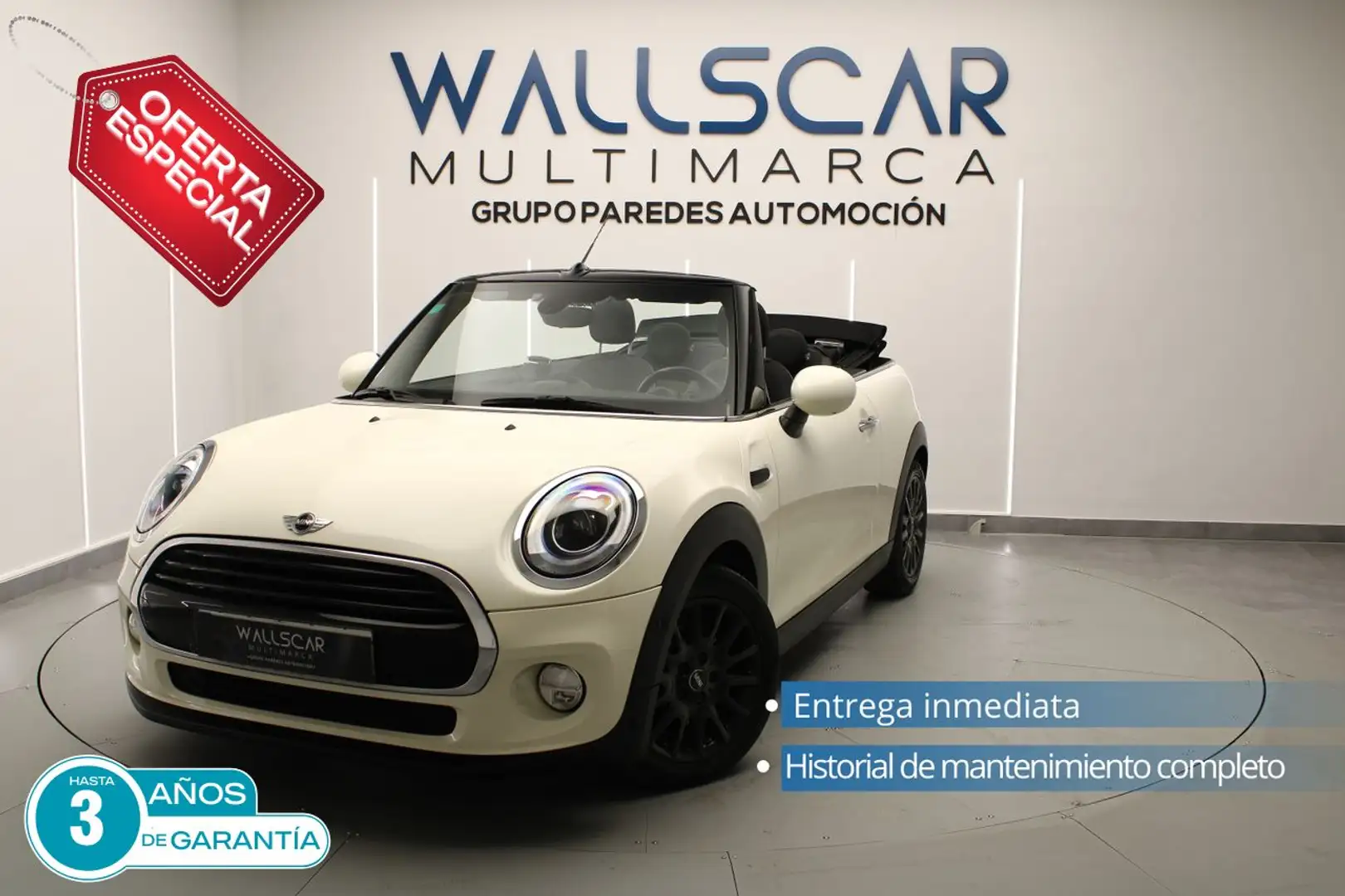 MINI Cooper Cabrio Aut. Blanc - 1