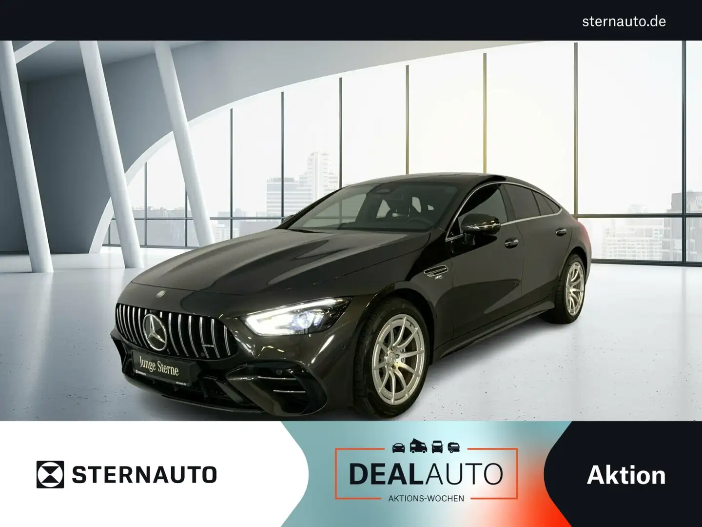 Mercedes-Benz AMG GT GT 53 4M Burm SHD Memory Sitzklima Massage 360° Gris - 1