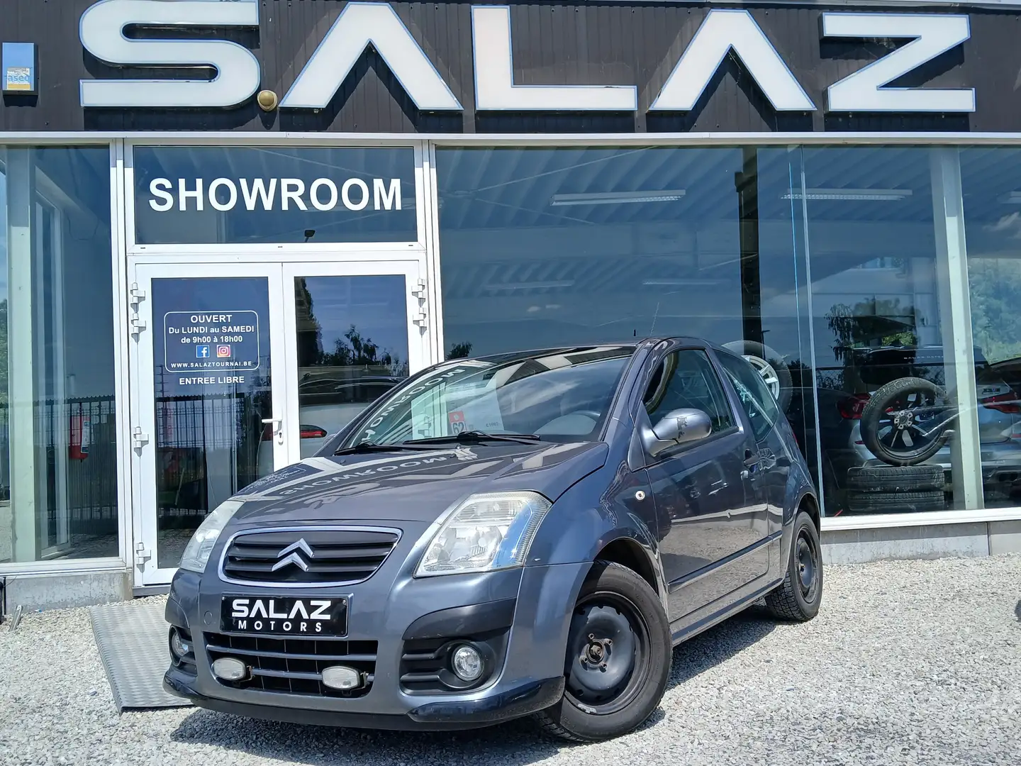 Citroen C2 C2 1.4 HDi SX/VENDUE SANS CONTROLE NI GARANTIE Gris - 1