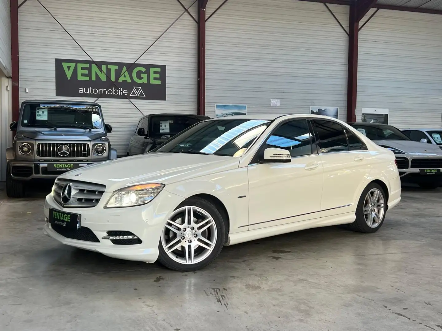 Mercedes-Benz C 220 Classe C 220 CDI BlueEfficiency Avantgarde A Blanc - 1