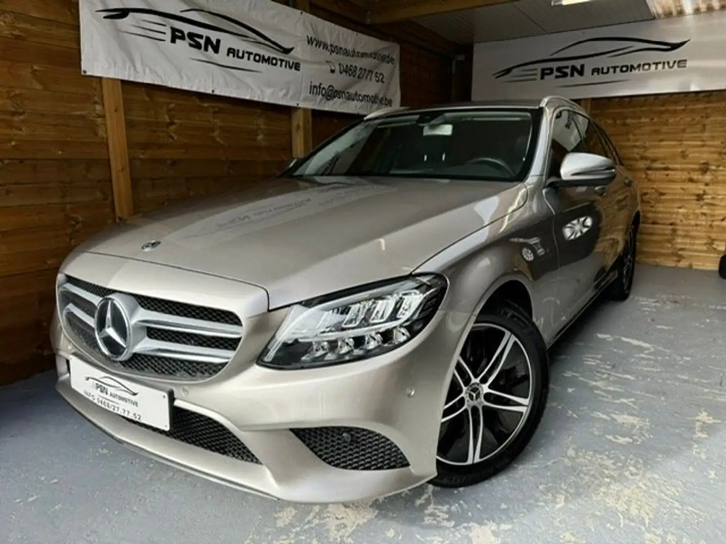 Mercedes-Benz C 180 d BusinessSolution*12 Mercedes Garantie*Leder*Full Beige - 2