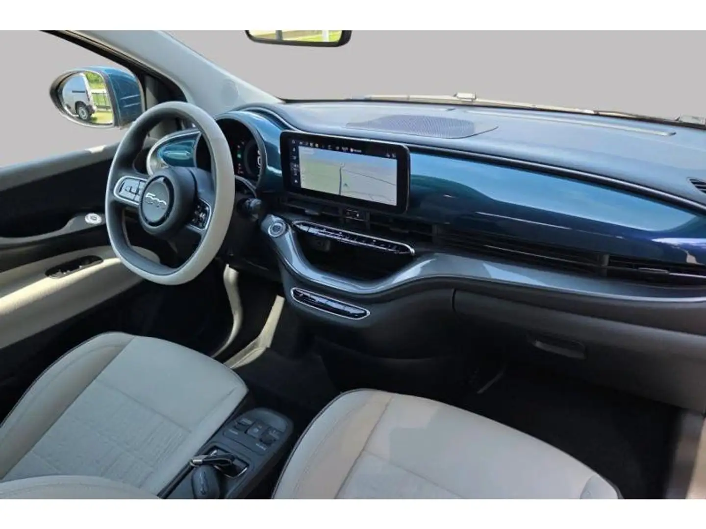 Fiat 500e Prima Blauw - 2