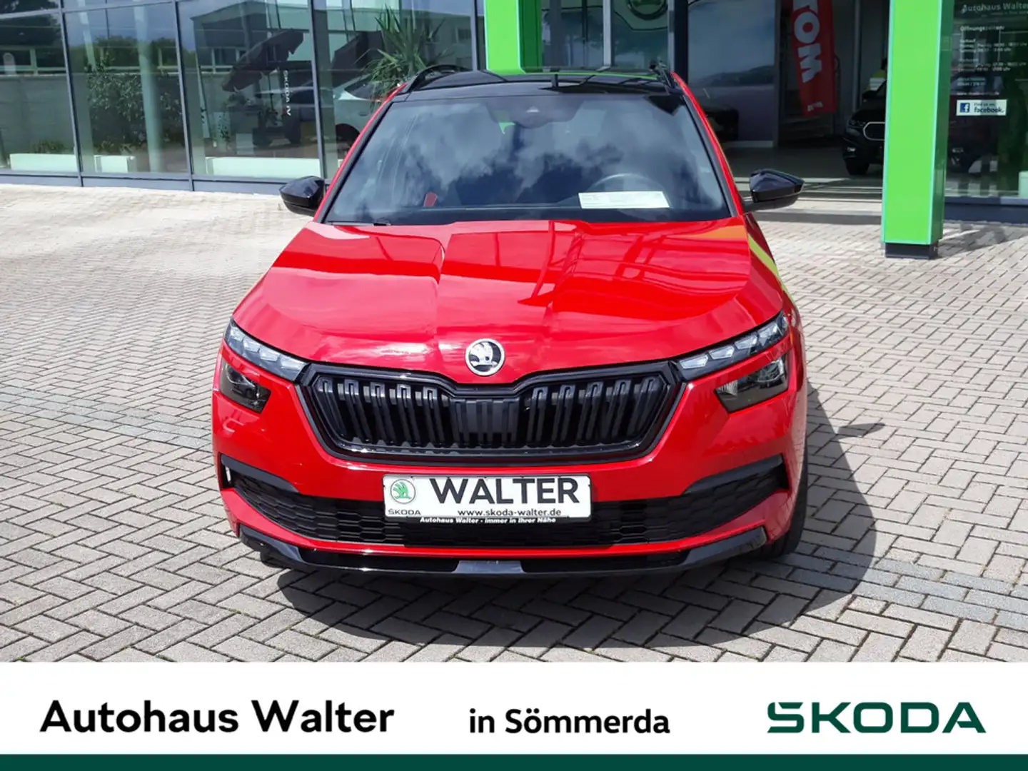 Skoda Kamiq 1.5 TSI Monte Carlo Rojo - 2
