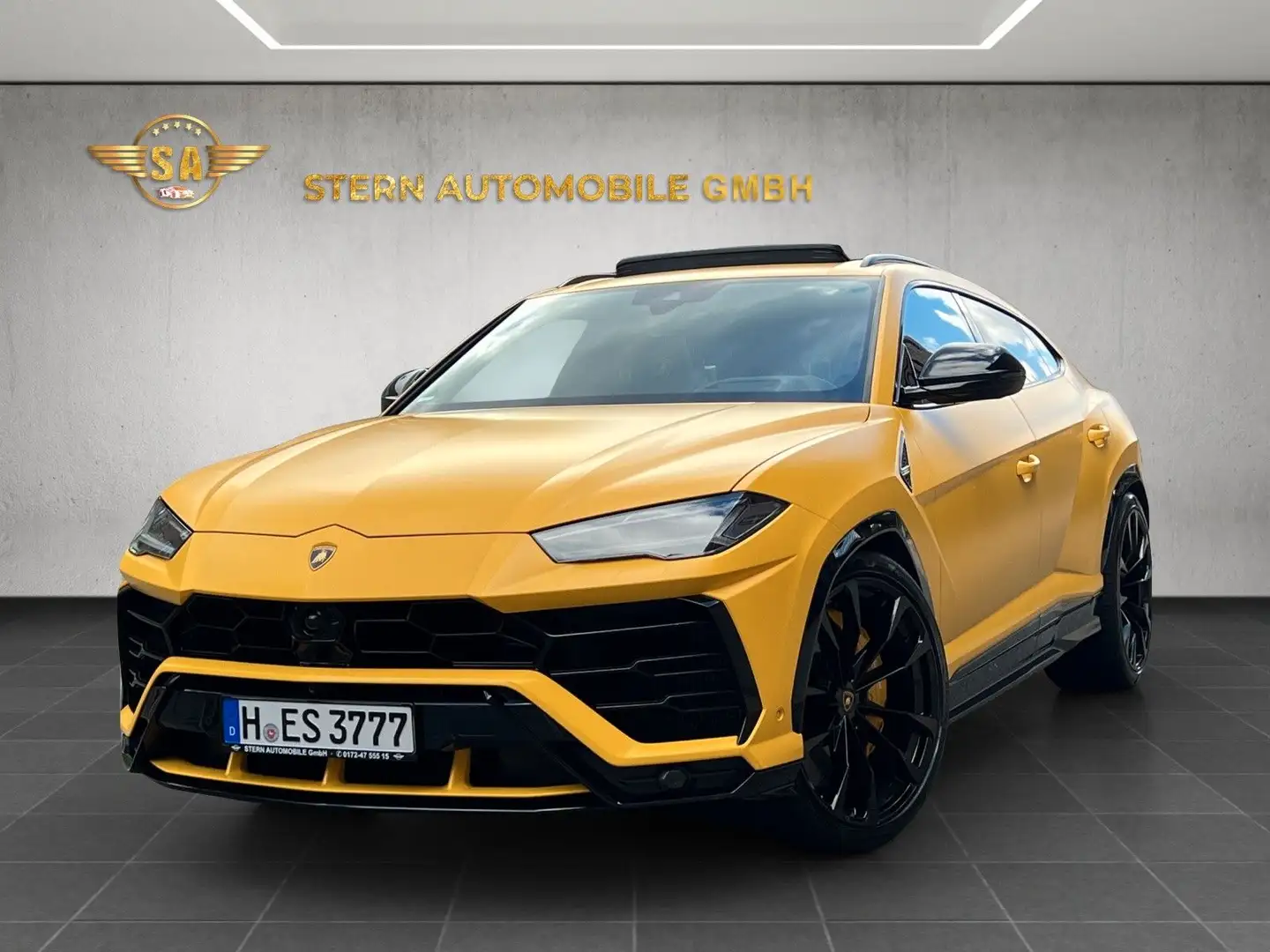 Lamborghini Urus Pano/Fond-TV/B&O/ACC/Softclose/Q-Citura/23" Jaune - 1