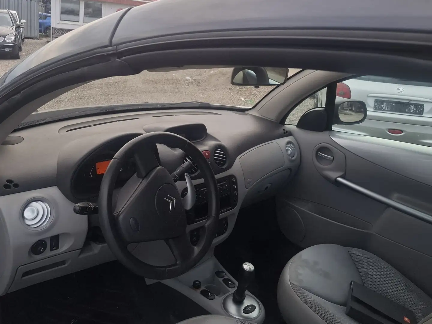 Citroen C3 Pluriel 1.6 16V Senso Drive-*AUTOMATIK* Klima Zilver - 2