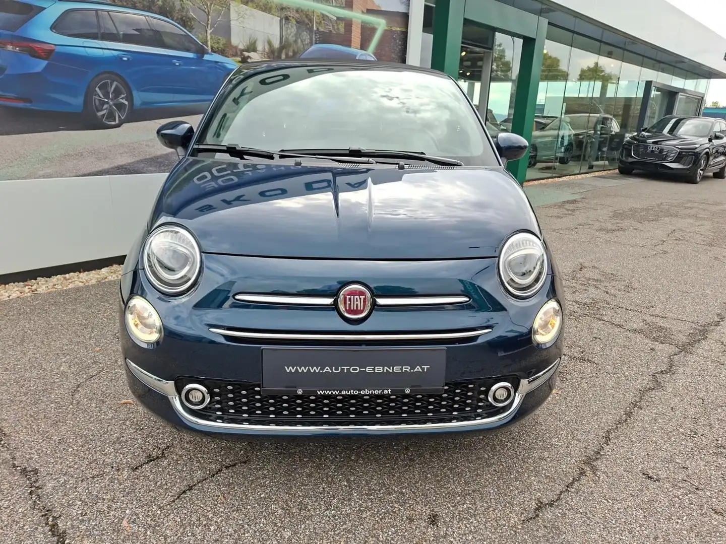Fiat 500 Cabrio Basis Blau - 2
