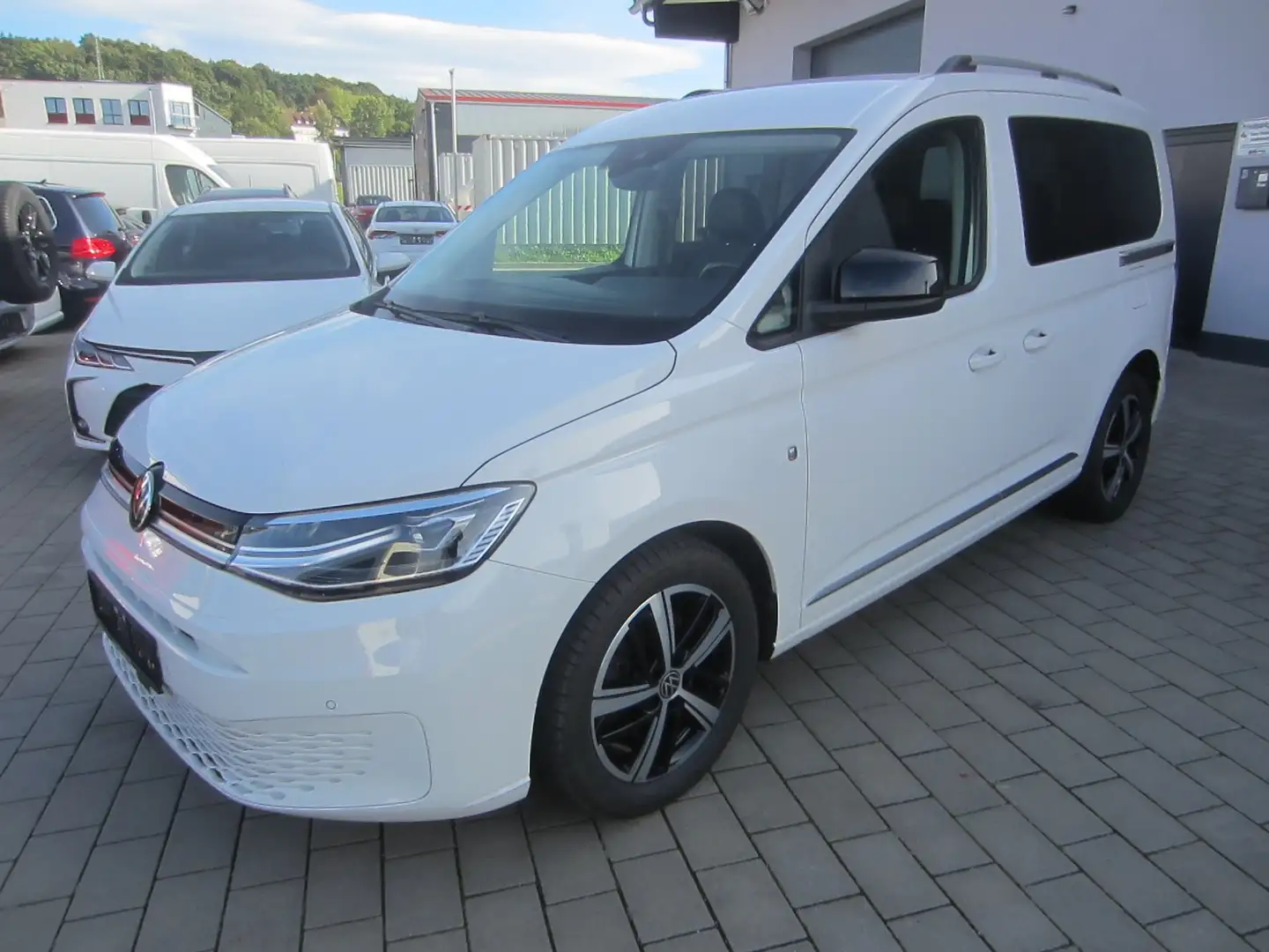 Volkswagen Caddy Style,LED,Navi,Kamera,AHK,1-Hand Weiß - 1