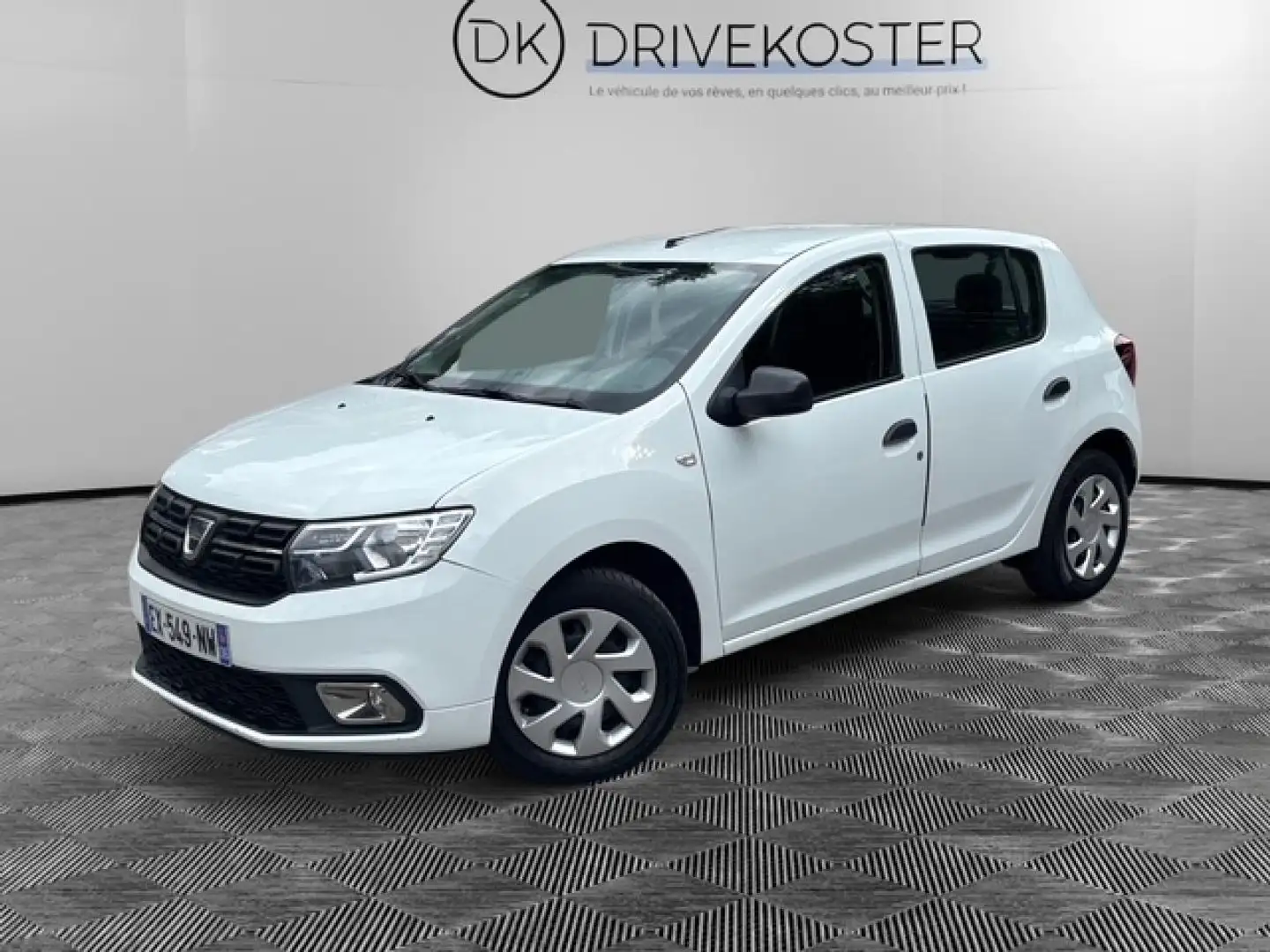 Dacia Sandero Sandero 1.0 SCe - 75  II BERLINE . PHASE 2 Blanc - 1