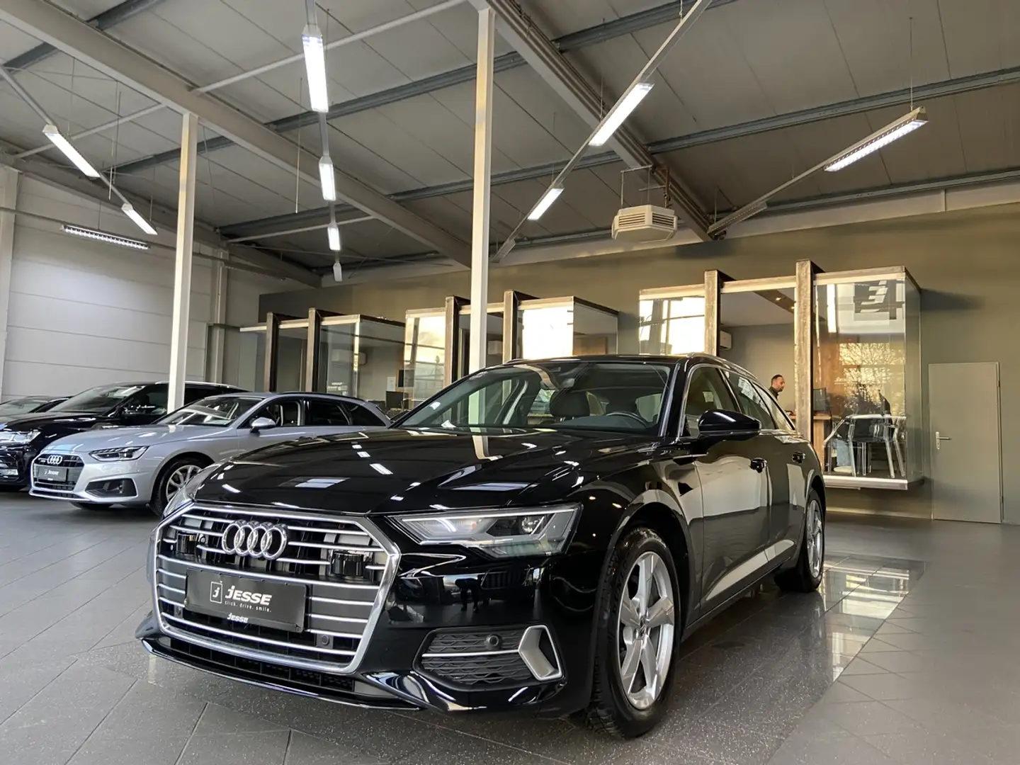 Audi A6 40 TDI Av. sport LED ACC Pano virtual AHK Schwarz - 1