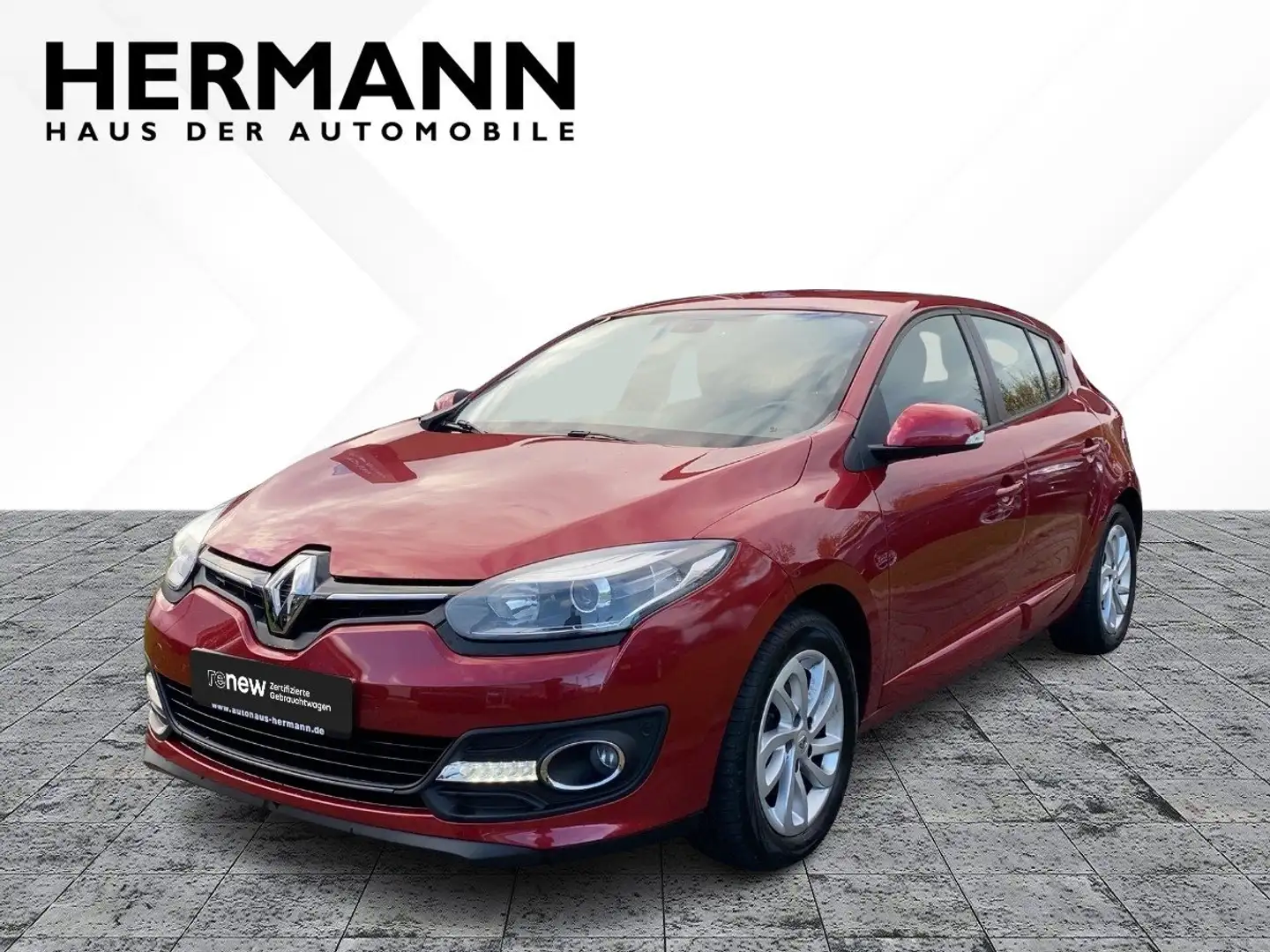 Renault Megane III 1.5 dCi 110 FAP ENERGY Paris LED*NAVI Rood - 1