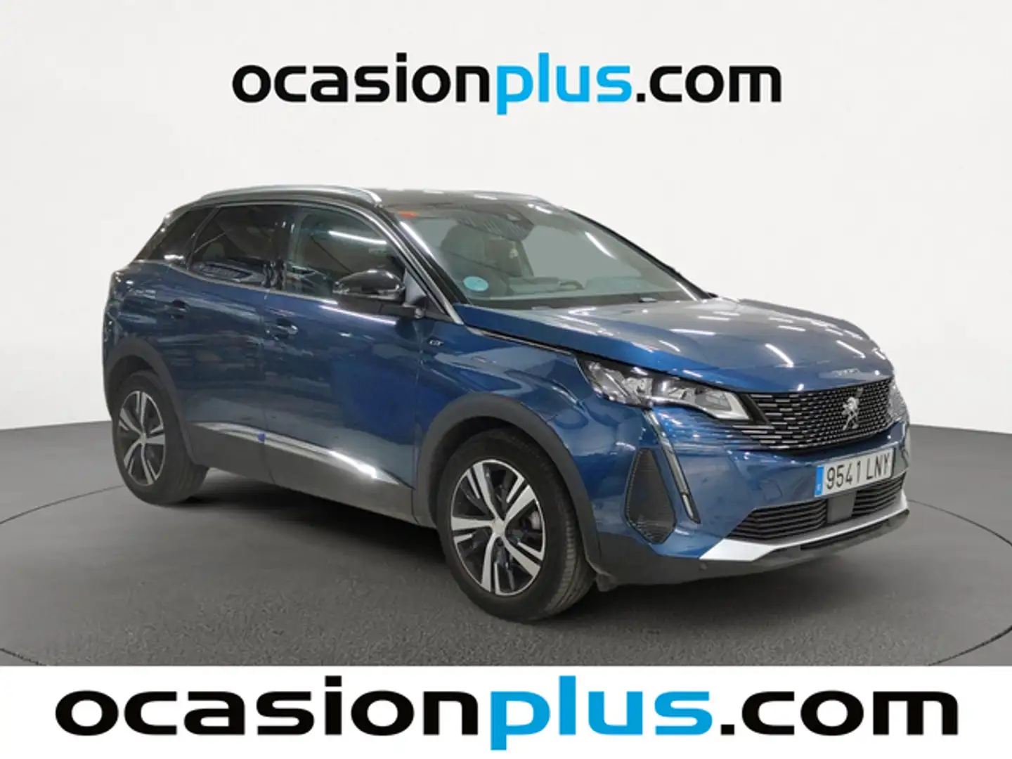 Peugeot 3008 1.6HDI Style 115 Blauw - 2