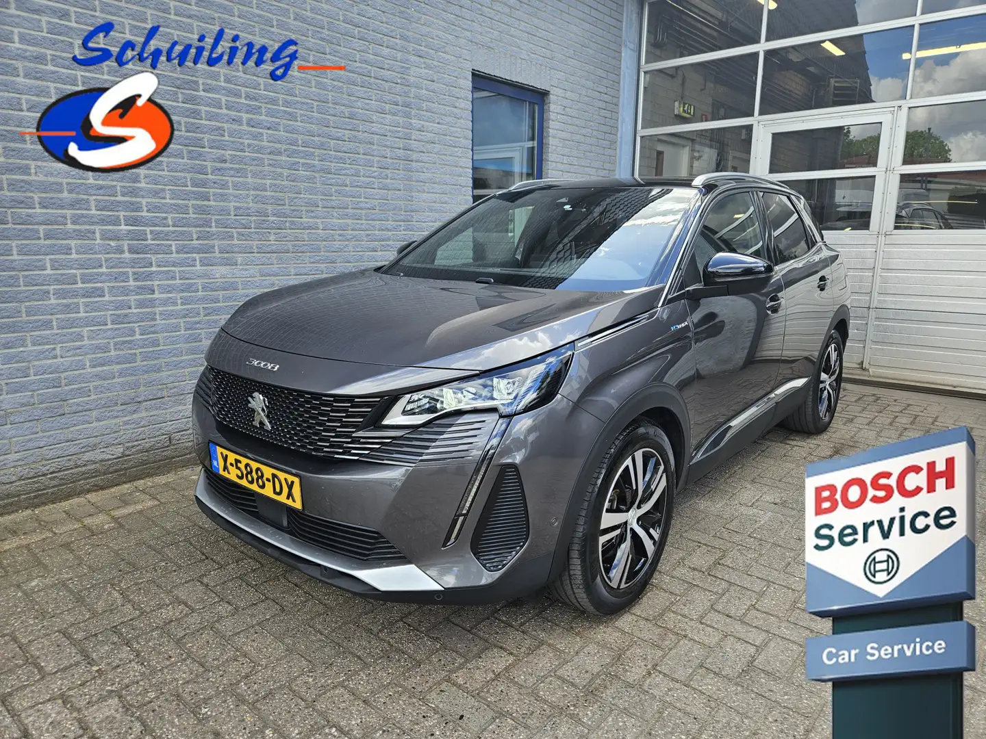 Peugeot 3008 1.6 HYbrid4 300 GT Pack Business Inclusief Aflever Grau - 1