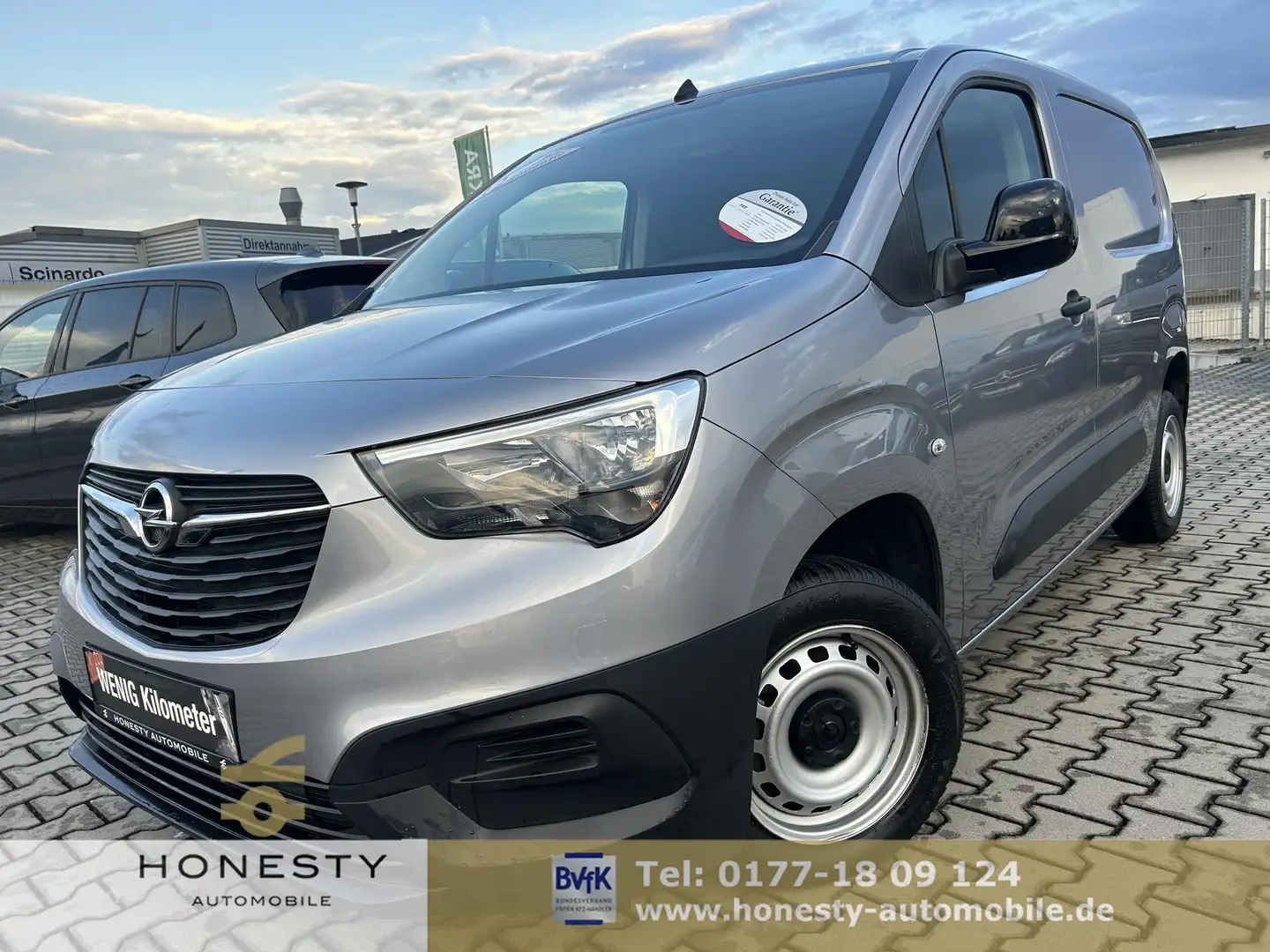 Opel Combo Cargo 1.5 D Edition*SERVICE NEU*KLIMA*TEMPOMAT*... Grau - 1