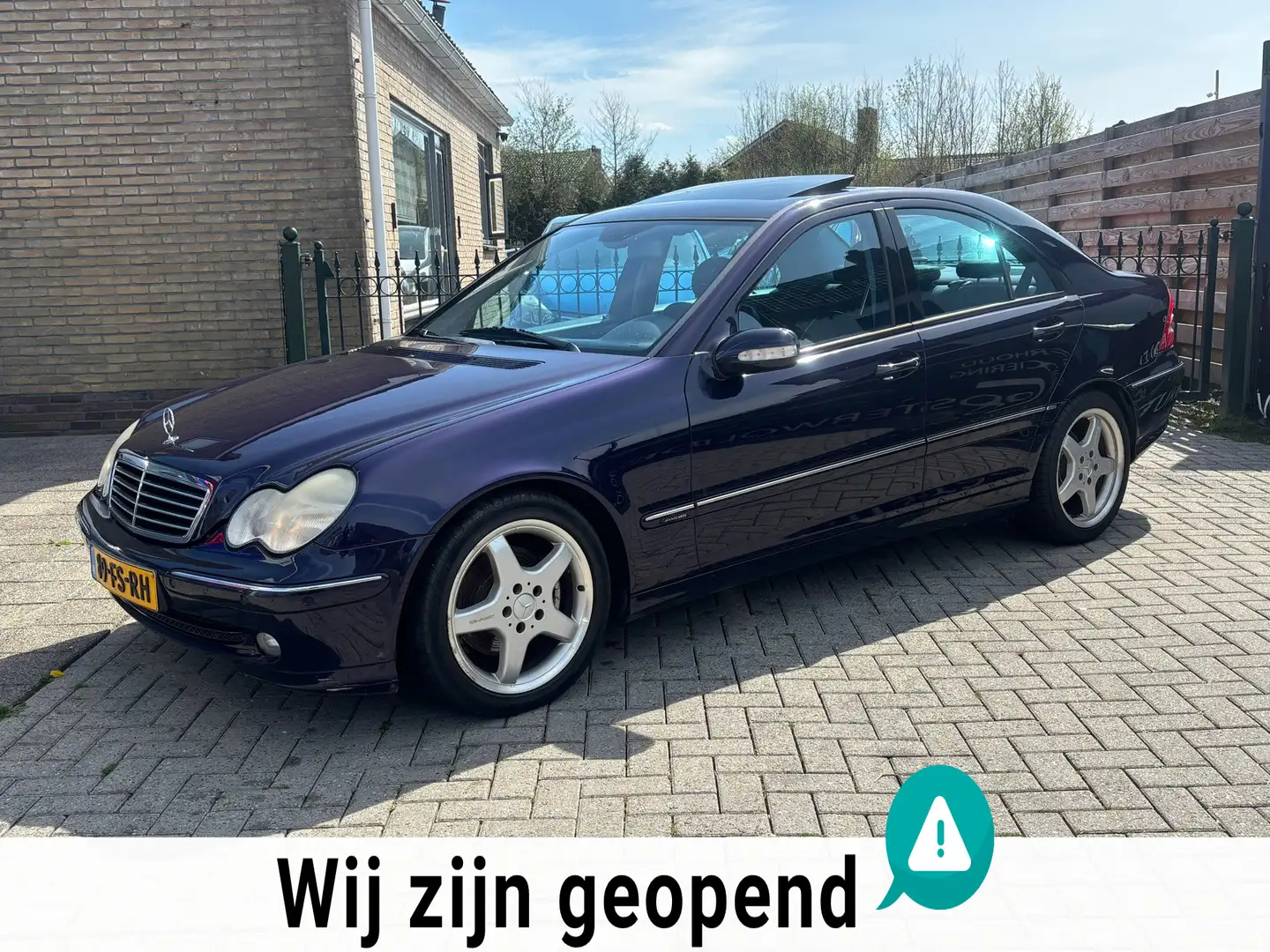 Mercedes-Benz C 240 Elegance V6 | Dakje | stoelverwarming | Cruise | A Violett - 1
