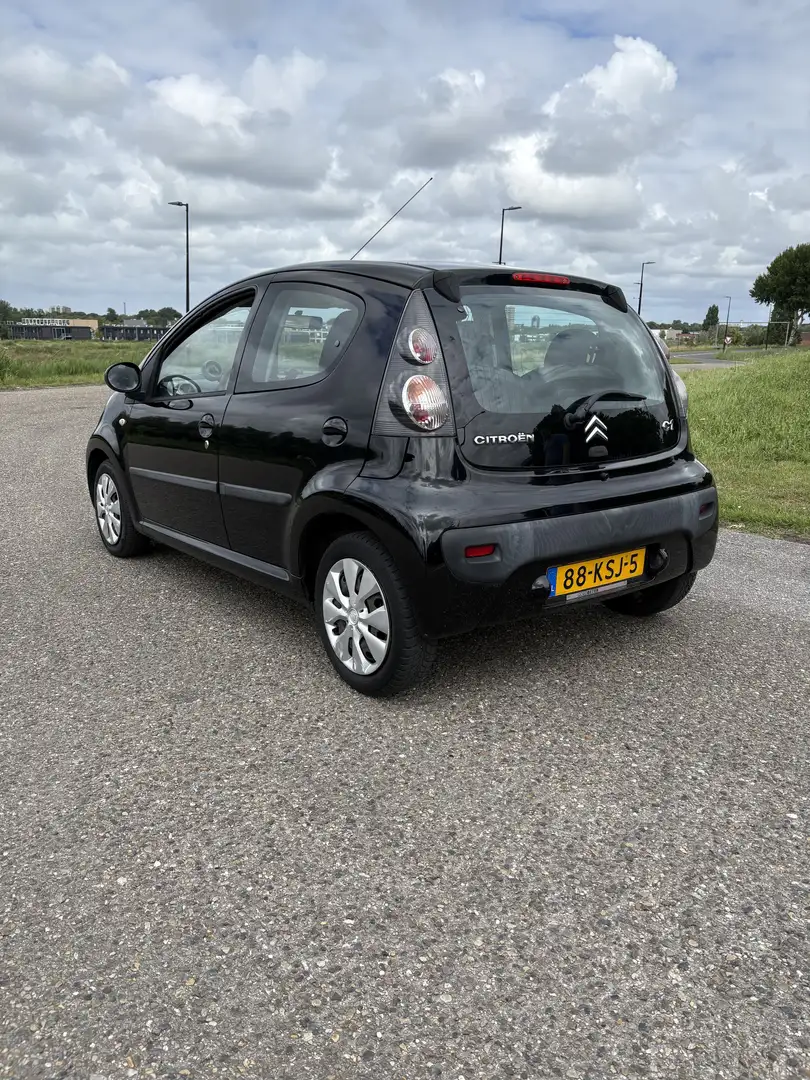 Citroen C1 1.0-12V Ambiance / Automaat / Airco/  Elec ramen. Zwart - 2