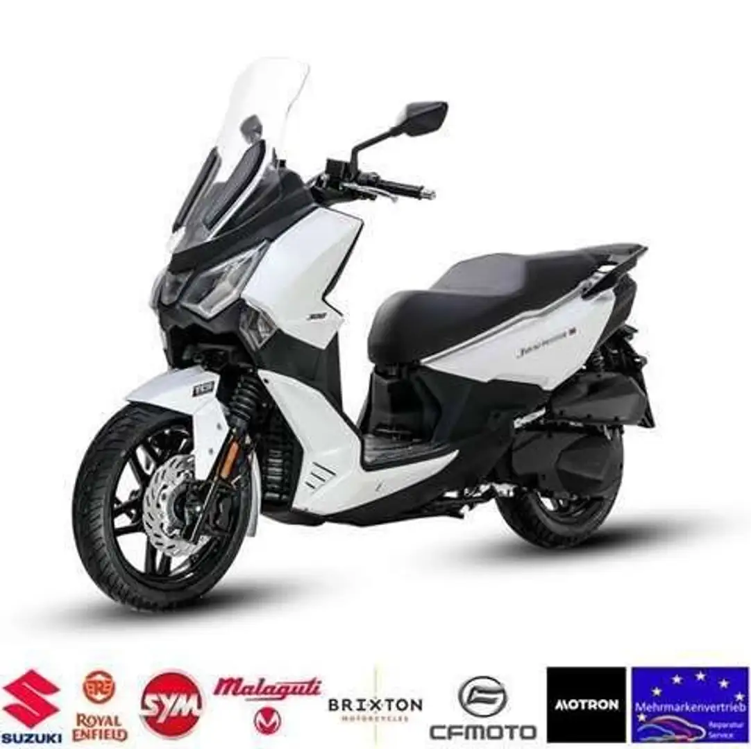 SYM Joyride 300 Joyride 16 300i, bequem ohne Tunnel Blanco - 1