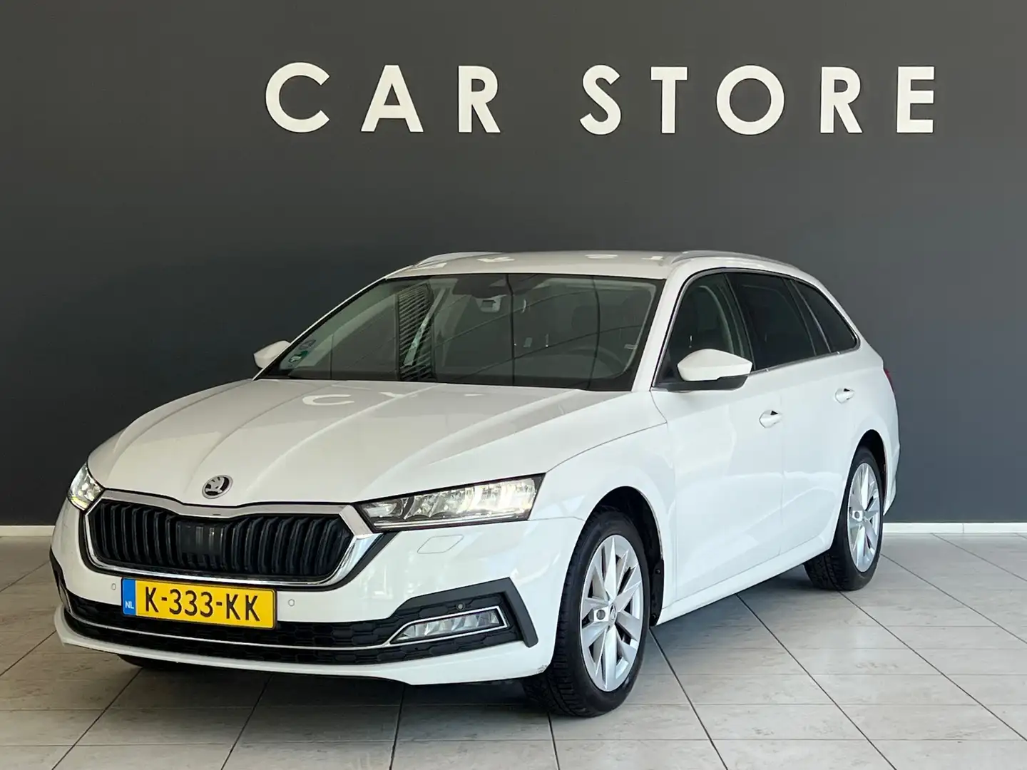 Skoda Octavia Combi 1.0 TSI Business Edition Plus TREKHAAK Blanc - 1