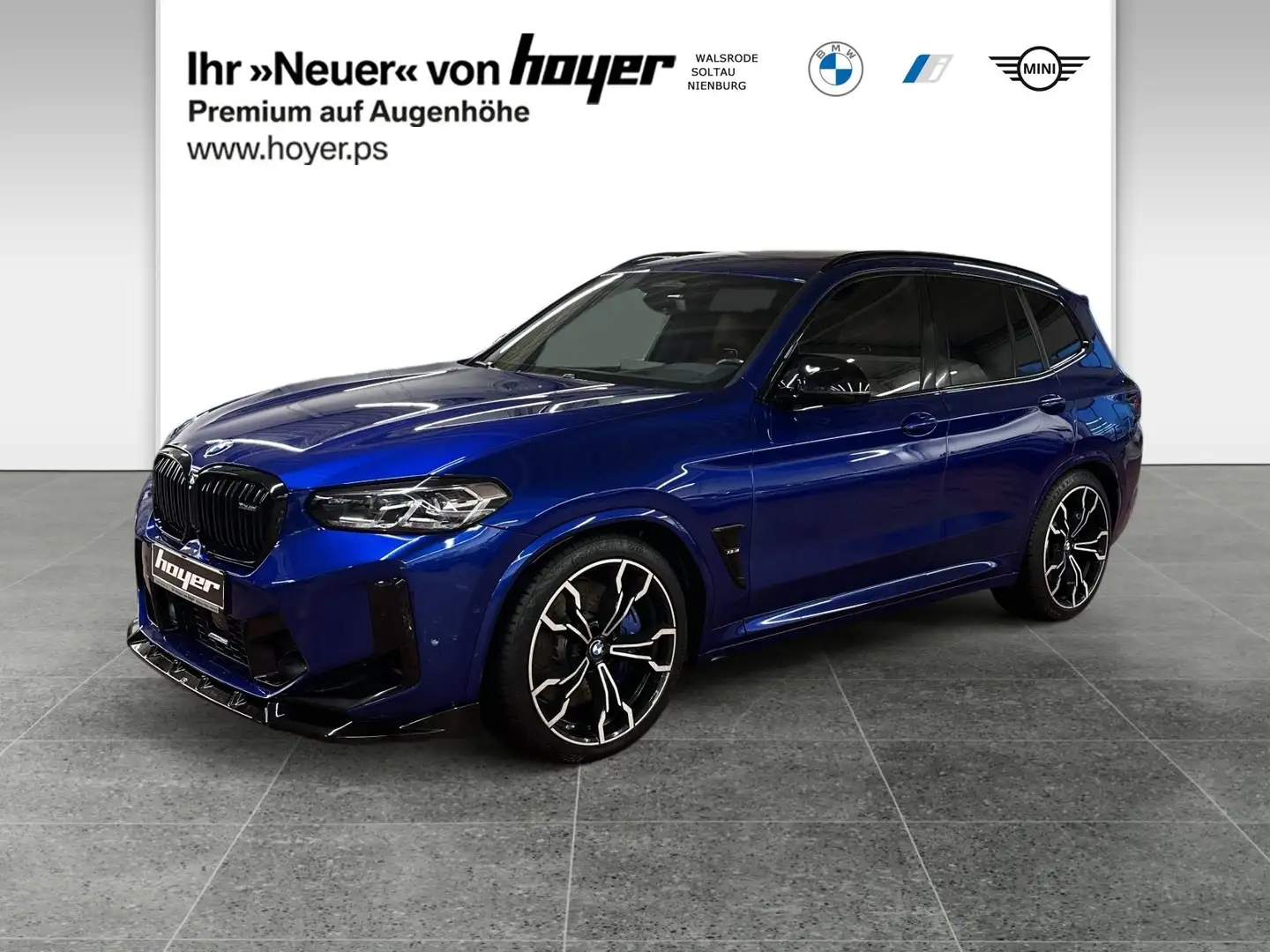 BMW X3 M M Competition Head-Up HK HiFi DAB LED WLAN Blau - 1