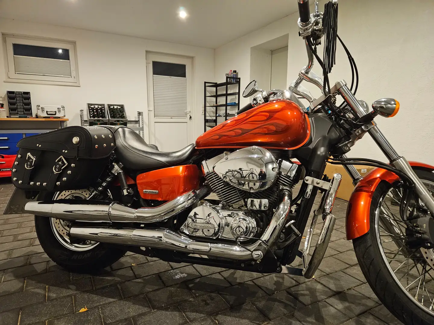 Honda Shadow Spirit VT 750 (RC53) Oranje - 2