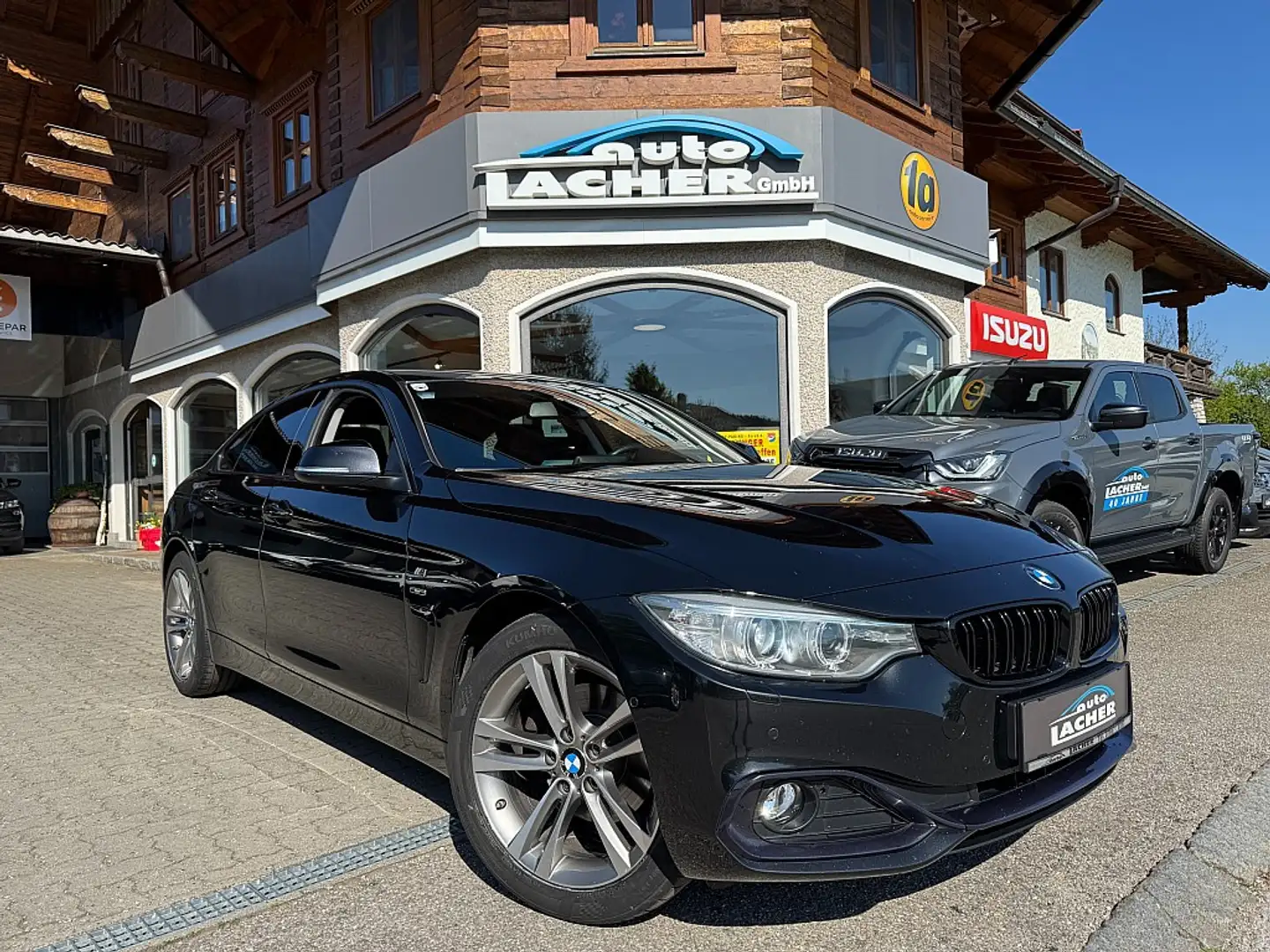 BMW 420 d Gran Coupe X-Drive Zwart - 1