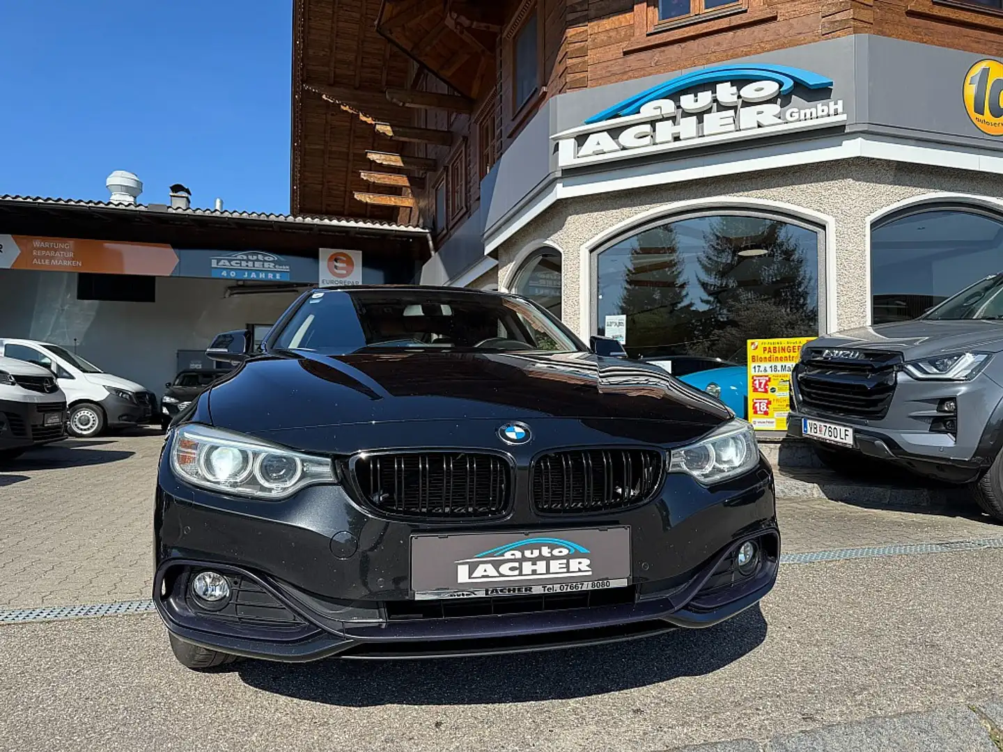 BMW 420 d Gran Coupe X-Drive Zwart - 2