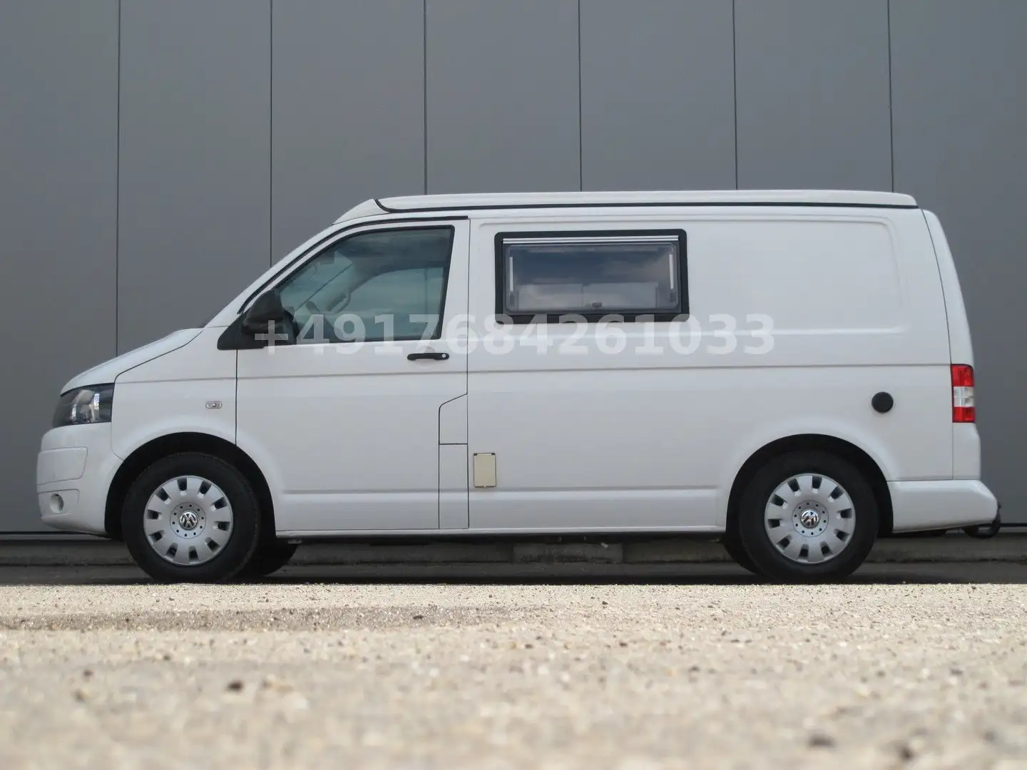 Volkswagen T5 California T5 CAMPER DSG, Küche, Aufst. Dach NO CALIFORNIA Blanco - 2
