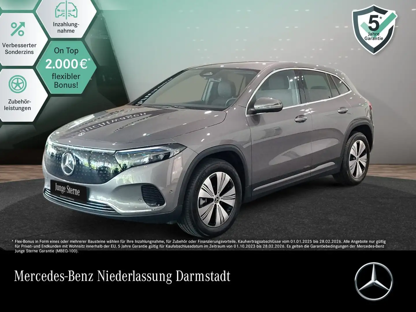 Mercedes-Benz EQA 350 4M PROG+ADVANCED+KAMERA+SPUR Gris - 1