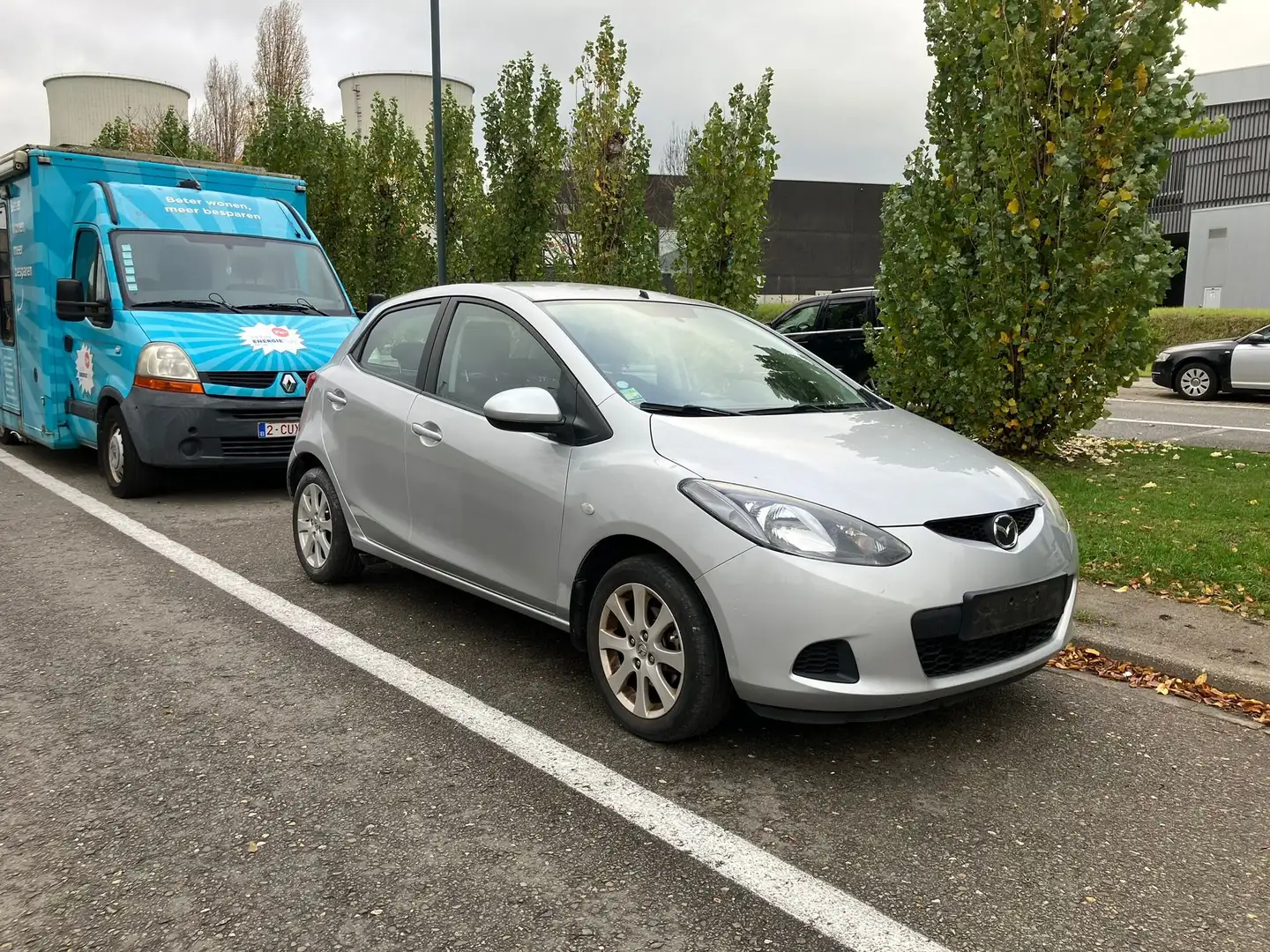 Mazda 2 1.3 - Airco + Keuring - Garantie - 154.000 km Zilver - 1