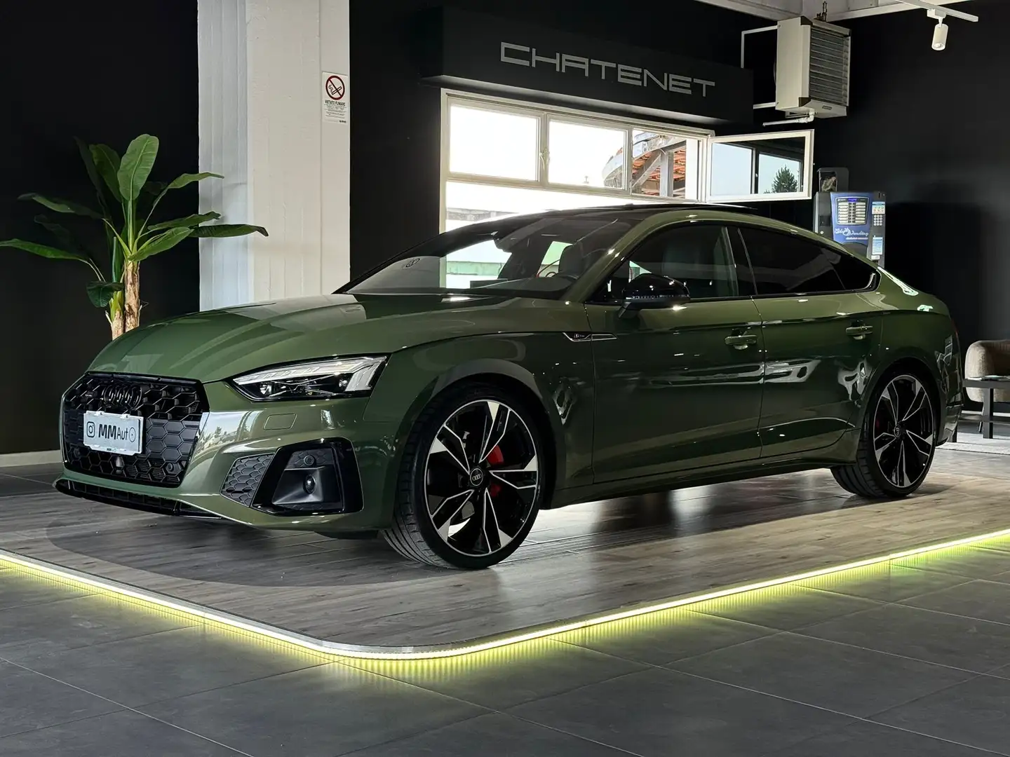 Audi A5 Sportback 40TDI MHEV *3X S-LINE* Verde - 1