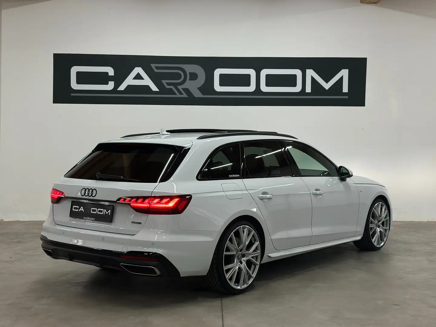 Audi A4 A4 Avant 45 TDI quattro S-line Aut. S-line Weiß - 2