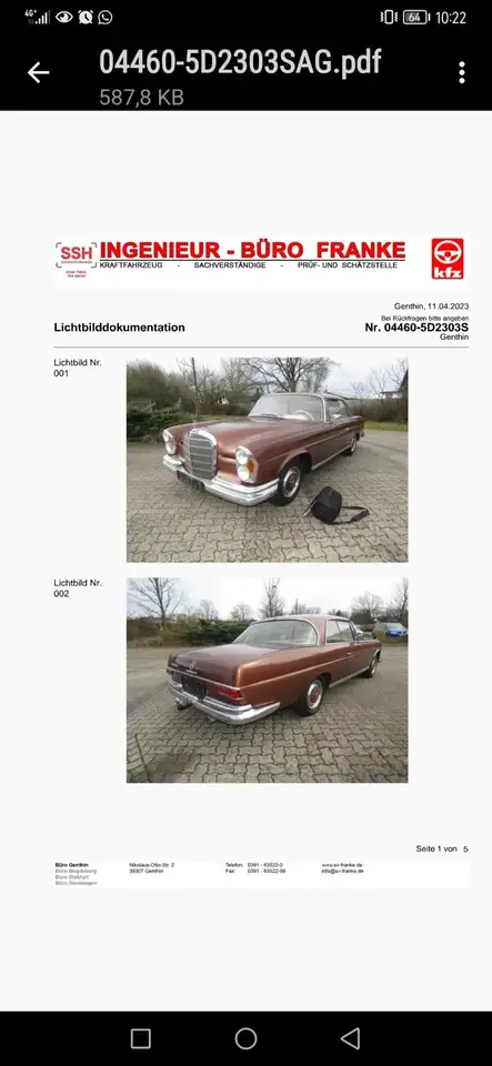 Mercedes-Benz 280, foto 7