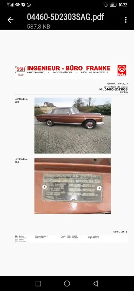 Mercedes-Benz 280, foto 6