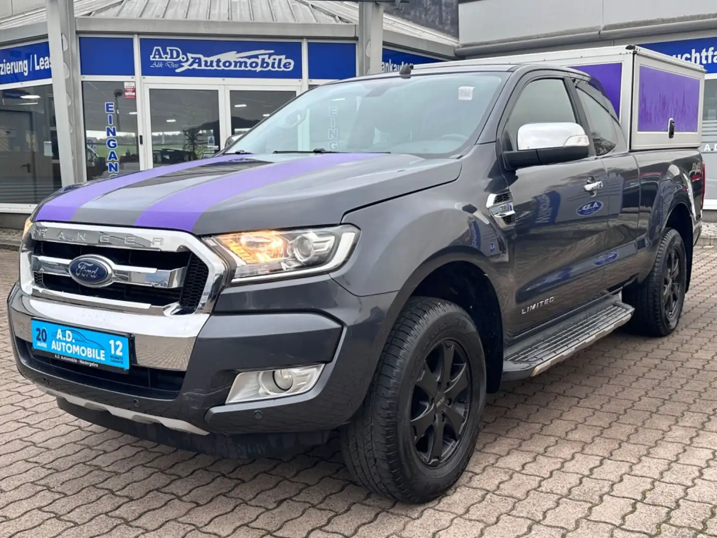 Ford Ranger Limited Extrakabine 4x4/Carplay Grau - 1
