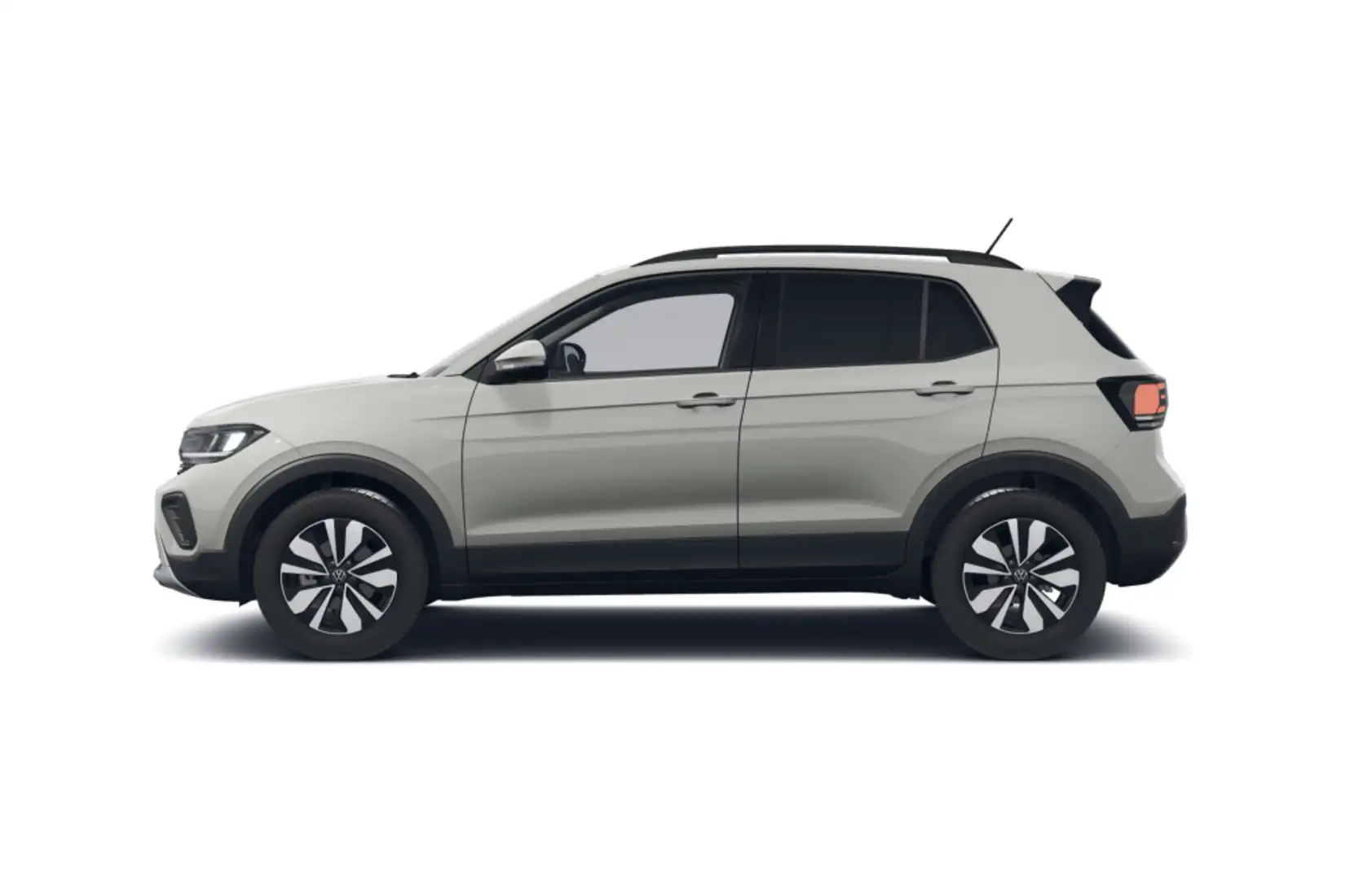 Volkswagen T-Cross 1.0 TSI Más 85kW Aut. Beige - 2