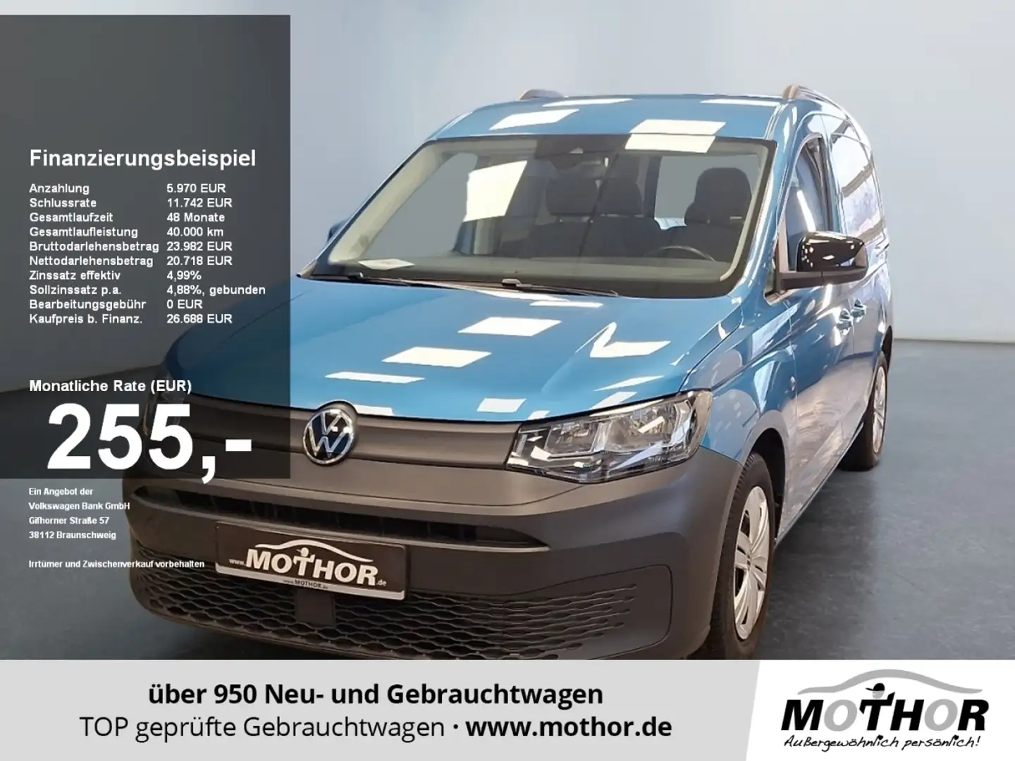 Volkswagen Caddy Basis 1.5 TSI DSG Einparkhilfe hinten - 1