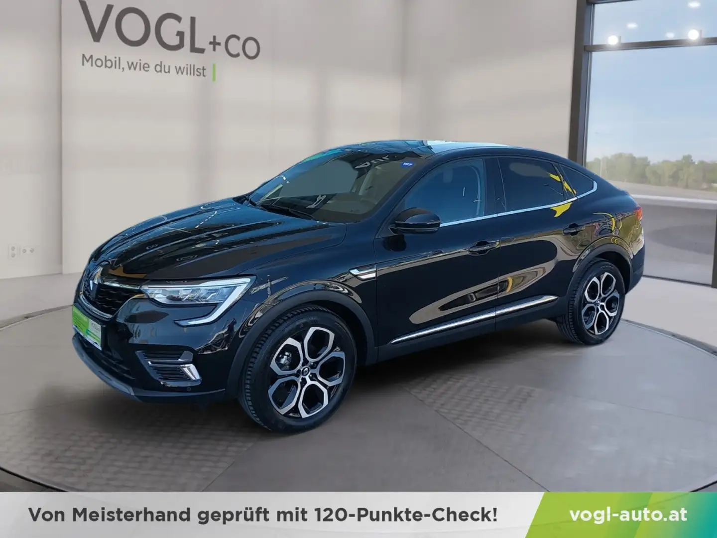 Renault Arkana Tce 140 EDC Intens Aut. Schwarz - 1
