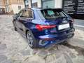 Audi A3 1.5 35 TFSI MHEV S-Line Sportback S Tronic Bleu - thumbnail 2