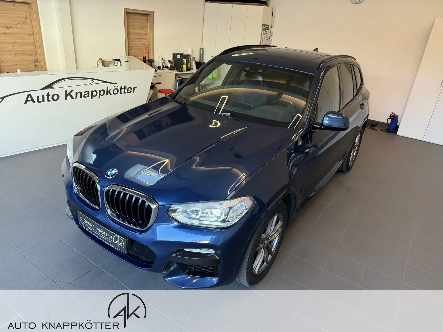 BMW X3 X3 xDrive20d M SportPacket/ 21ZollWinterräderNeu/Navi/Autom. Blau - 2
