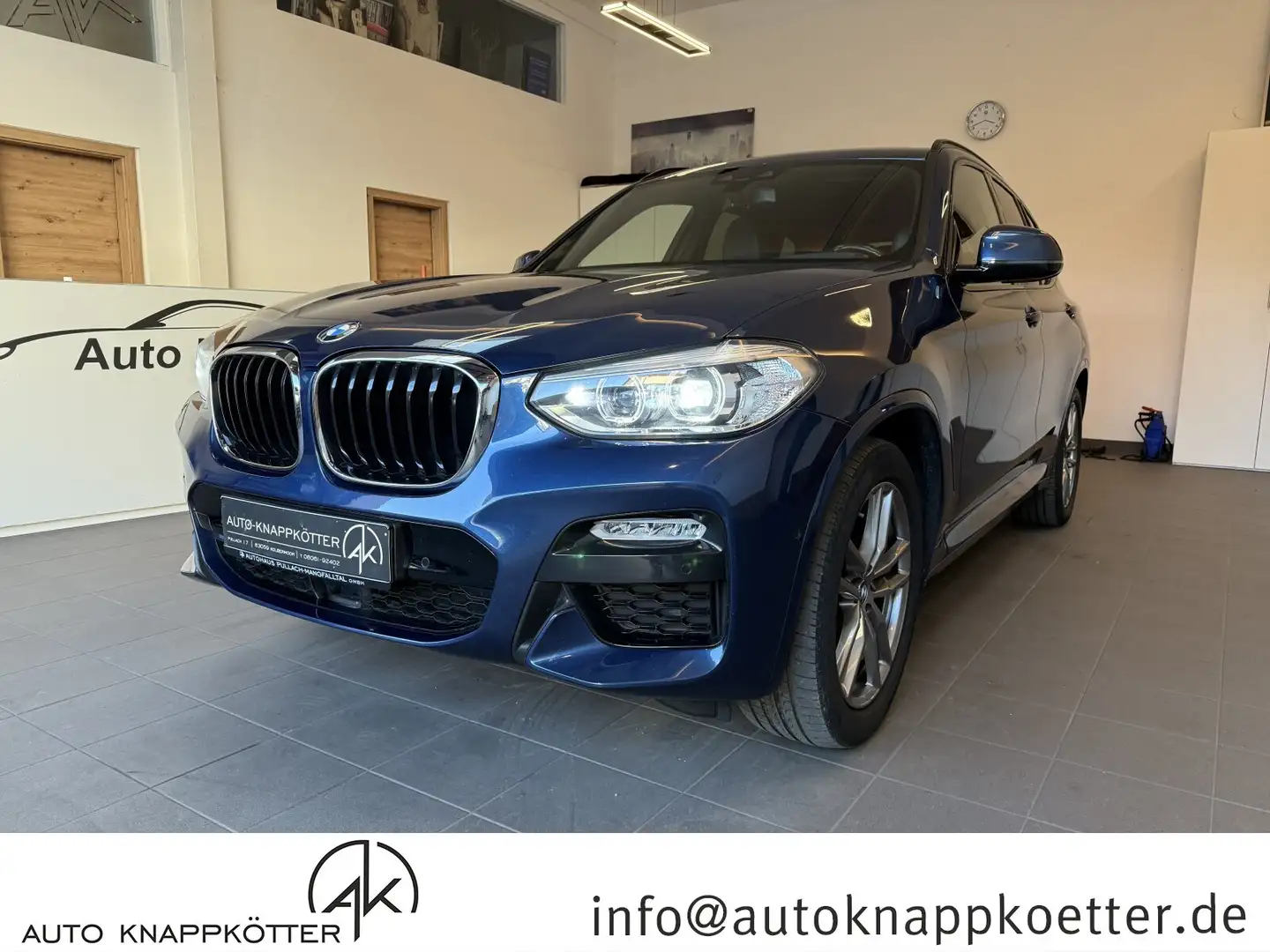BMW X3 X3 xDrive20d M SportPacket/ 21ZollWinterräderNeu/Navi/Autom. Blau - 1