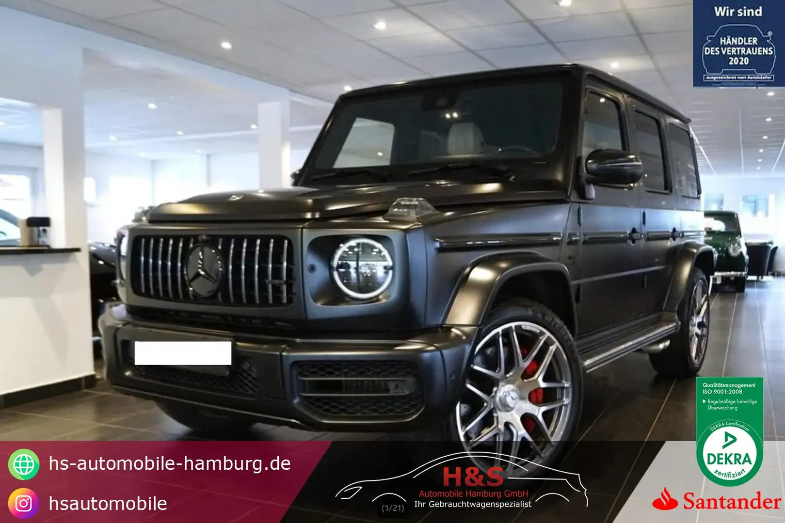Mercedes-Benz G 63 AMG *Standheizung*AHK*Schiebedach Negru - 1