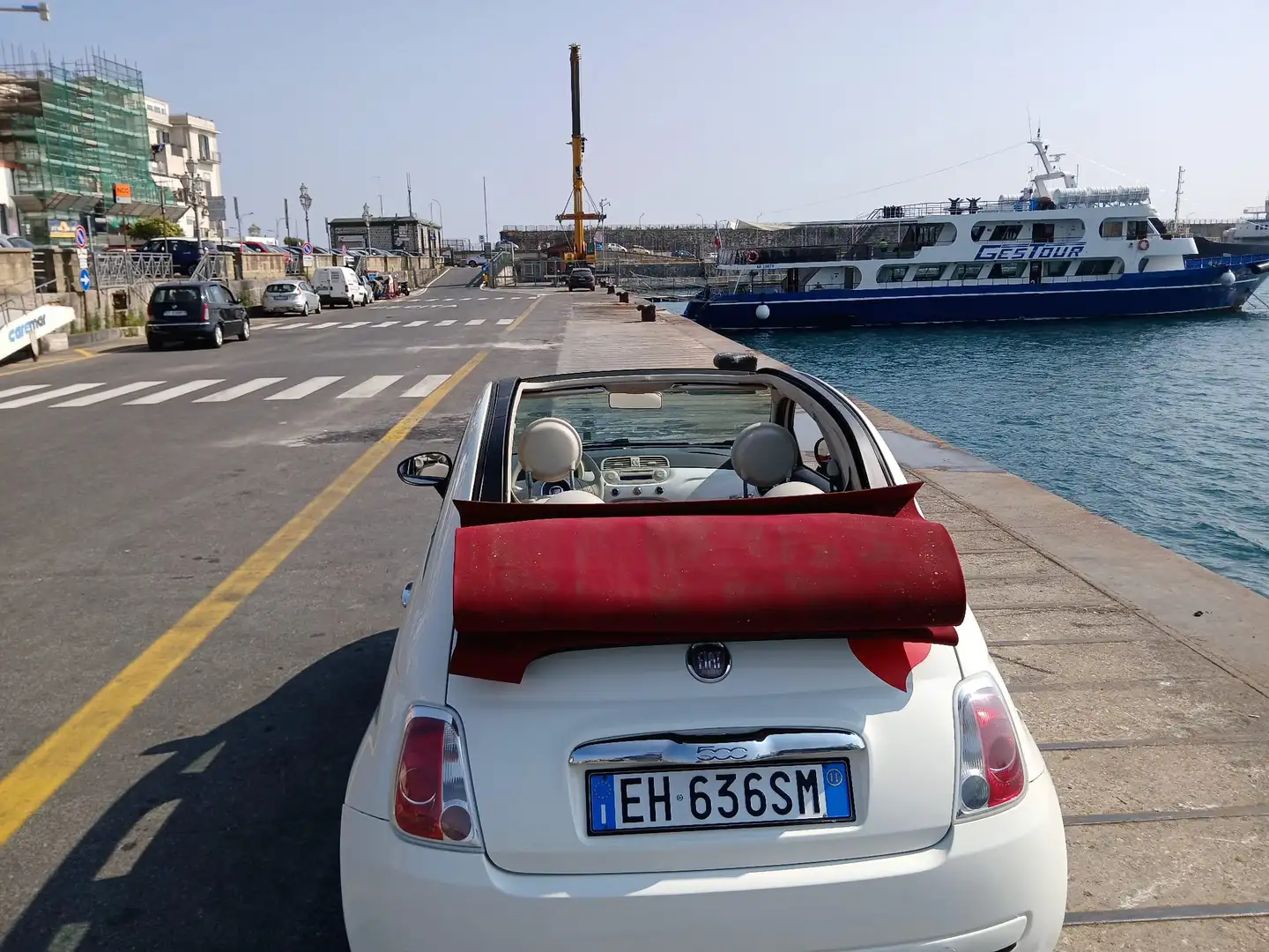 Fiat 500C 500C cabrio GPL BELLA Bílá - 2