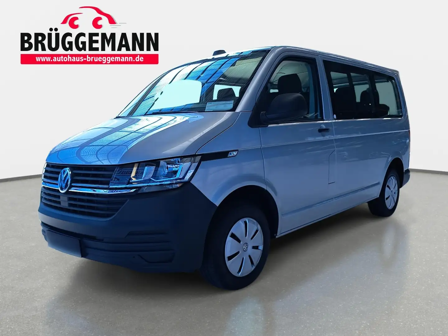 Volkswagen T6.1 Kombi T6.1 KOMBI 2.0 TDI L1H1 KLIMA 9-SITZE HECKKLAPPE Plateado - 1