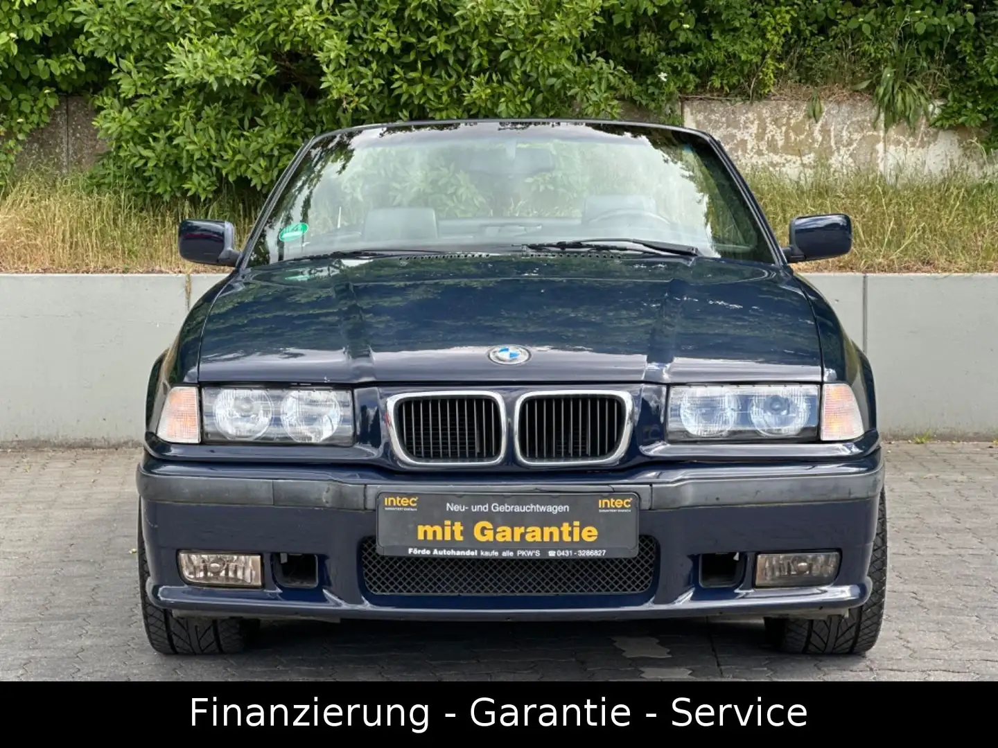 BMW 318 i Cabrio/M-PACKET/LEDER/AUTOMATIK/TÜV NEU/SHZ Bleu - 2