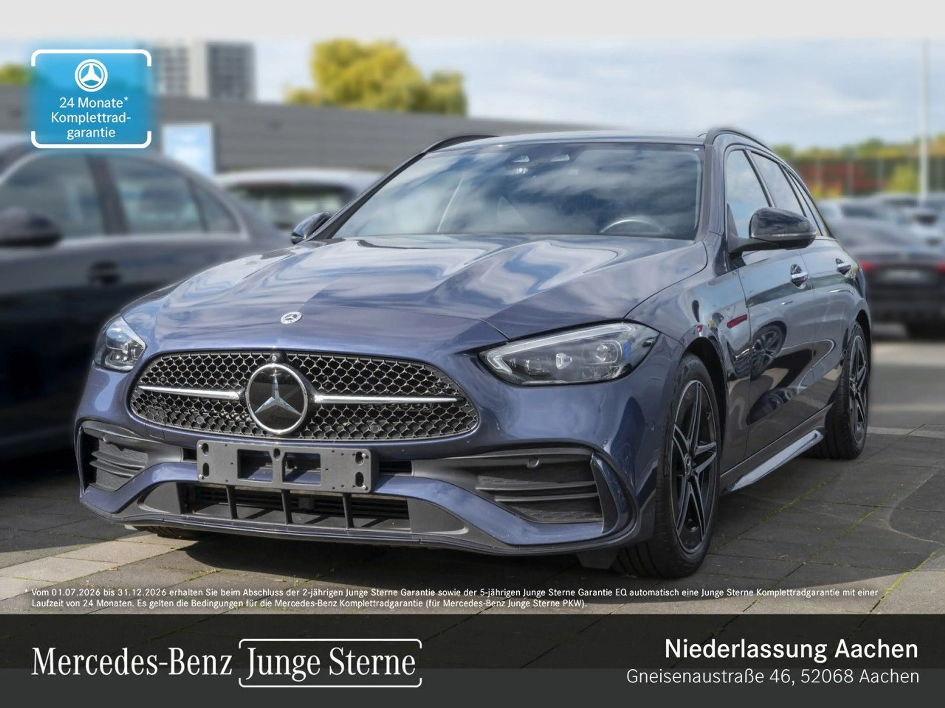 Mercedes-Benz C 220 d T AMG+NIGHT+PANO+360+STHZG+SITZKLIMA+9G