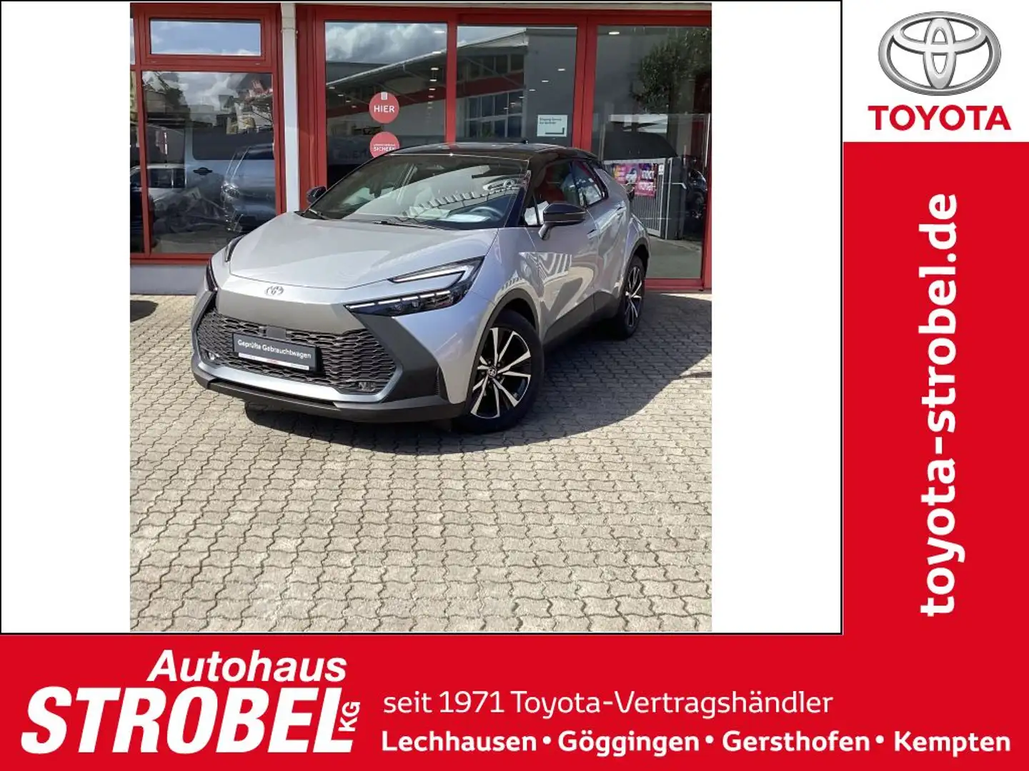 Toyota C-HR 2.0 Hybrid Team Deutschland Silber - 1