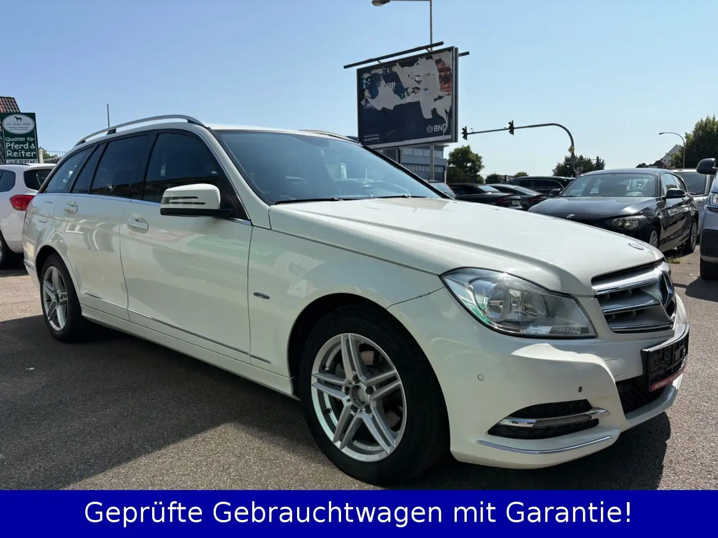 Mercedes-Benz C 200 CDI T-Modell BlueEfficiency*SITZ-HZ*AUTOM* Weiß - 2