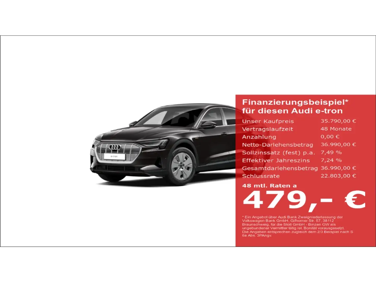 Audi e-tron 50 Spb. quattro LED+Standklima+Sportsitze+ Schwarz - 1