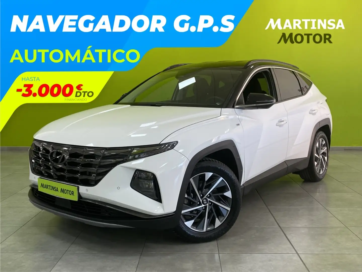 Hyundai TUCSON 1.6 TGDI 48V Tecno 2C 4x2 DT Blanco - 1