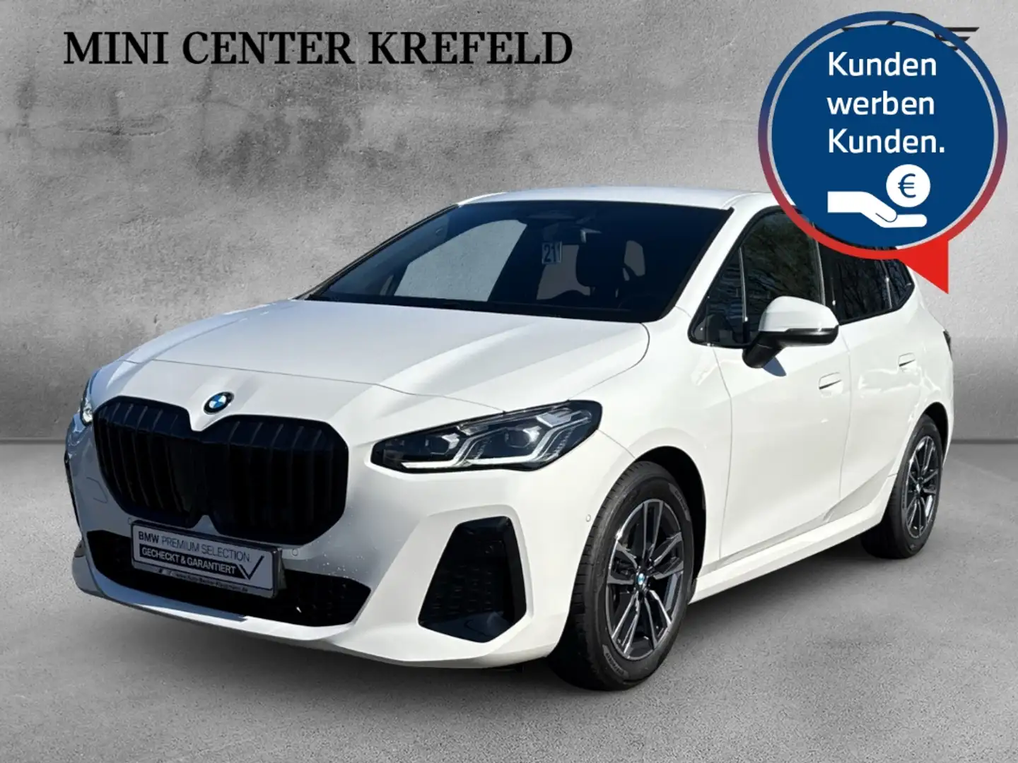 BMW 218 Active Tourer M SPORT AUTOMATIK LC PLUS NAVI KAMER Weiß - 1