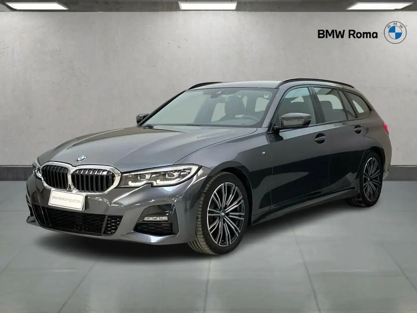 BMW 320 d Touring mhev 48V xdrive Msport auto Grigio - 1